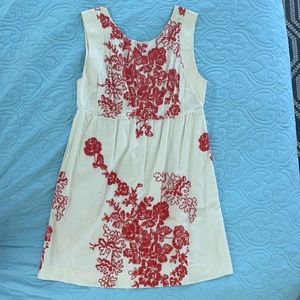 JCrew Embroidered Sheath Dress